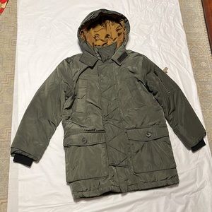 ZARA KIDS OLIVE GREEN COLOR PUFFER JACKET SIZE 10